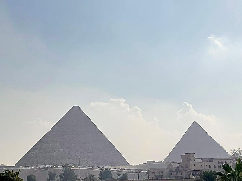 H100 Pyramids View Hostel Giza Luaran gambar